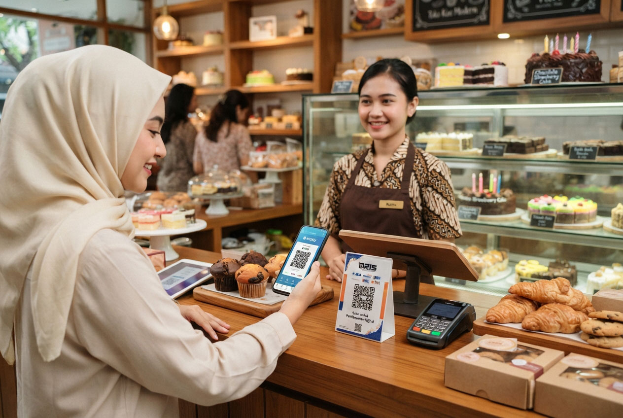 QRIS Cake Shop: Solusi Pembayaran Digital Praktis untuk Toko Kue Modern, QRIS, Cara Daftar QRIS
